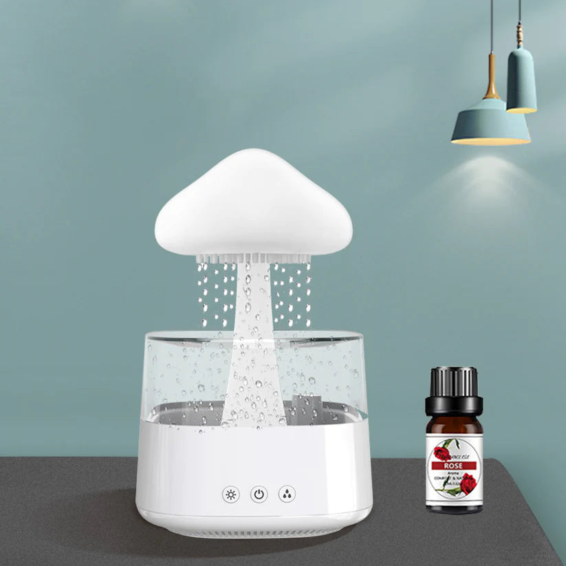 Raining Night Diffusor 2-in-1 Tischluftbefeuchter Regenwolke - Click Buy Get you will like it