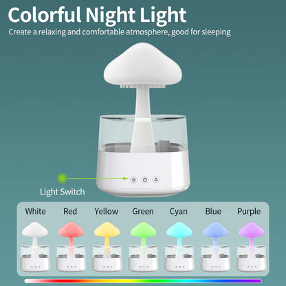 Raining Night Diffusor 2-in-1 Tischluftbefeuchter Regenwolke - Click Buy Get you will like it